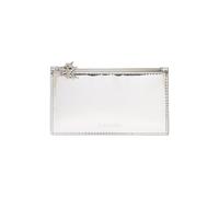 Calvin Klein Metallic 6cc Zip Crossover Bag Silver Metallic Taglia: OS | Pochette Outlet | Donna | Grigio