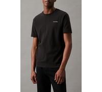 Calvin Klein Micro Logo Interlock Ck Black Taglia: S | Magliette basic Outlet | Uomo | Nero