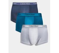 Calvin Klein Underwear 3pack Boxer Trunk Low Rise M - Intimo - Uomo - Verde nd_L