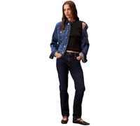 Calvin Klein Mid Rise Slim Lv047C778G Jeans, Blue (Blue Orbit), 32W Donna
