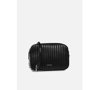 Calvin Klein Mini Line Quilt Borsa a tracolla 19.5 cm nero