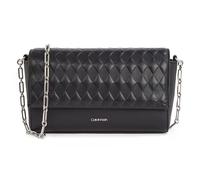 Calvin Klein Mini Quilt Borsa a tracolla 21 cm nero