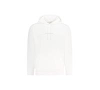 Calvin Klein Minimal Logo Hoodie Felpa con Cappuccio, Bright White, XL Uomo