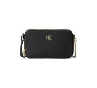 Calvin Klein Minimal Mono Camera Bag Lv04k1086g, Crossover Donna, Black (Black), OS