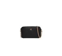 Calvin Klein Minimal Mono Camera Bag Lv04k1086g, Crossover Donna, Black (Black), OS