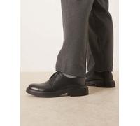 Calvin Klein - Mocassini stringati in pelle nera-Nero 40