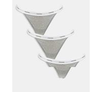 Calvin Klein - Modern - Confezione da 3 perizomi grigi con logo-Multicolore S