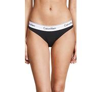 Calvin Klein Modern Cotton Bikini Panty Biancheria Intima, Nero, XS Donna