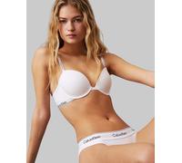 Calvin Klein Donna Lightly Lined Demi 000QF7936E, White (White), DD32