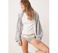 Mutande Calvin Klein Bikini Classic grigio - L