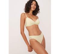 Calvin Klein - Modern Lace - Tanga giallo tenue in pizzo M