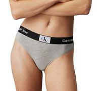 Calvin Klein Modern Thong 000Qf7221E, Perizoma Donna, Grigio (Grey Heather), S