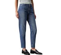 Calvin Klein Mom Jean Affusolato, Denim Dark, 27W / 28L Donna