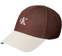 Calvin Klein Monogram EMB Colorblock Baseball LV04G5000G Cappello, Marrone (Chocolate Martini), Taglia Unica, Marrone (Martini al Cioccolato), Taglia Unica