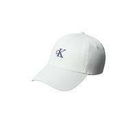 Calvin Klein Berretto da Baseball da Donna con Ricamo monogramma Lv04K5024G, Grigio, Taglia Unica
