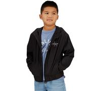 Calvin Klein Monologo Essential Jacket Ib0ib02639 Giacca a Vento, Black (CK Black), 16 Anni Bambini e Ragazzi