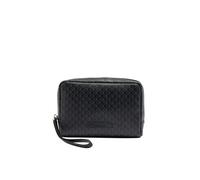 Calvin Klein Nécessaire 'Coated Emblem Print Bracelet Strap' grigio / nero Uomo - PROMO - Accessori - Borse & zaini - Borse Calvin Klein One Size