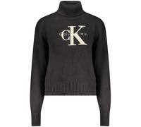 Calvin Klein Nero Cotton Women Sweater - S