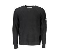 Calvin Klein Nero Wool Mens Sweater - XL