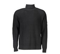 Calvin Klein Nero Wool Mens Sweater - XXL