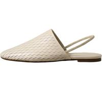 Calvin Klein Oblique Baller Sling Cut Lth Hw0hw03034, Ballerine Donna