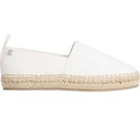 Calvin Klein Oblique Espadrille Canvas Hw0hw02931, Espadrillas Donna, White (off White), 41 EU