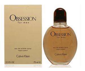 CALVIN KLEIN Obsession for Men 125ml Profumo Uomo Spray Eau De Toilette Original