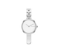 Calvin Klein Orologio da Donna BANGLED Quarzo Cinturino Acciaio Inossidabile Argentato 25200278
