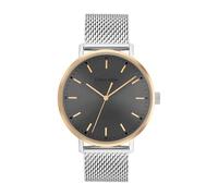 Calvin Klein Orologio Analogico al Quarzo da Uomo Collezione MODERN MESH con Cinturino in Maglia Metallica in Acciaio Inossidabile Argentato - 25200047