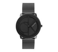 Calvin Klein Orologio Analogico al Quarzo Per Uomo e Donna Collezione ICONIC MESH - 40MM con Cinturino in Maglia Metallica in Acciaio Inossidabile Nero - 25200028
