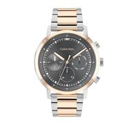 Calvin Klein Orologio analogico multifunzione al quarzo da uomo con cinturino in acciaio inossidabile bicolore - 25200064