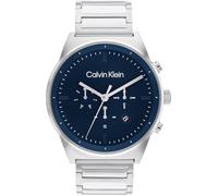 Orologio Uomo CK CALVIN KLEIN TIMELESS 25200293 Multifunzione Acciaio Blu