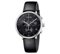 Calvin Klein Orologio Analogico Quarzo Uomo con Cinturino in Vera Pelle K8M271C1