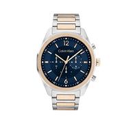 Calvin Klein Orologio Uomo CK ARCHITECTURAL 25200265 Multifunzione Cronografo al Quarzo Acciaio Blu