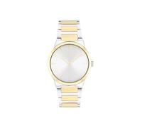 Calvin Klein Orologio Con Movimento Al Quarzo A Due Lancette da Donna Collezione CK LINEAR ELEGANCE con Cinturino in Acciaio Inossidabile Bicolore - 25100113