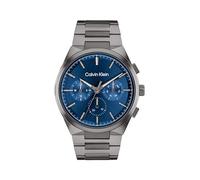 Calvin Klein Orologio con Movimento al Quarzo a Tre Lancette da Uomo Collezione DISTINGUISH con Cinturino in Acciaio Inossidabile Grigio - 25200443