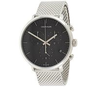 Calvin Klein Orologio Cronografo Quarzo Unisex Adulto con Cinturino in Acciaio Inox K8M27121