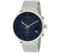Calvin Klein Orologio Cronografo Quarzo Unisex Adulto con Cinturino in Acciaio Inox K8M2712N