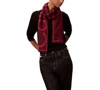 Calvin Klein Oversized Logo LW Jacquard Stole Lv04F8066G Sciarpe, Red (Alluring Pink/Framboise), Taglia Unica Donna