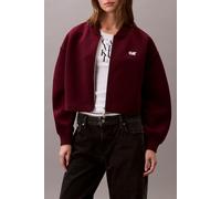 Calvin Klein Oversized Scuba Bomber Jacket Deep Rouge Taglia: L | Bomber Outlet | Donna |
