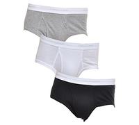 Calvin Klein Pack-3 Slips Tessuto Traspirante e Apertura Frontale U1000A Uomo