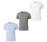Calvin Klein - Pack de 3 camisetas - Cotton Stretch Blend - - Tops - Uomo - Multicolore - S