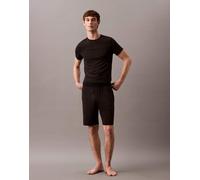 Calvin Klein - Pantaloncini del pigiama neri in jersey-Nero 52