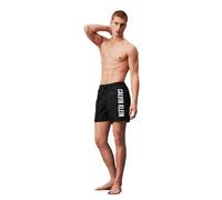 Calvin Klein Pantaloncino da Bagno Uomo Medium Drawstring Lunghezza Media, Nero (Pvh Black), XXL