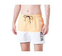 Calvin Klein Pantaloncino da Bagno Uomo Medium Drawstring Lungo, Arancione (Buff Orange), M