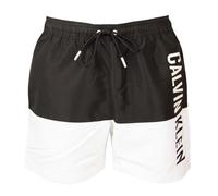 Calvin Klein Pantaloncino da Bagno Uomo Medium Drawstring Lungo, Nero (Pvh Black), S