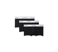 Boxer Calvin Klein Icon Cotton Stretch nero puro bianco (3 unità) - M