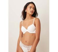 Calvin Klein - Perfectly Fit Lace - Reggiseno coprente leggermente foderato bianco 1E