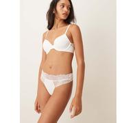 Calvin Klein - Perfectly Fit - Perizoma in pizzo bianco M