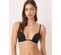 Calvin Klein - Perfectly Fit - Reggiseno scollo profondo nero 4D